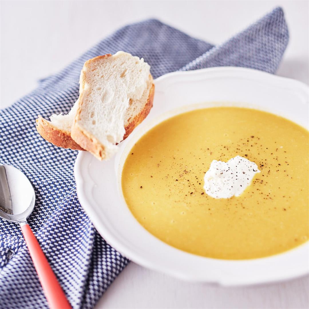 Carrot and Pumpkin Soup