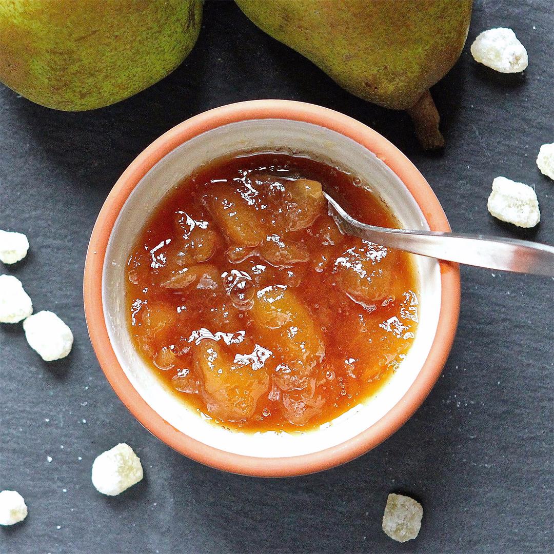 Pear and Ginger Preserve