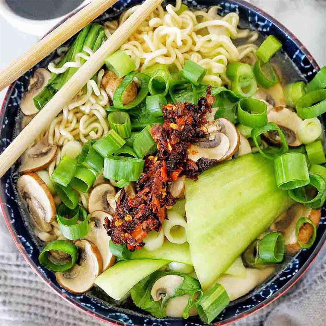 Easy Dumpling Noodle Soup