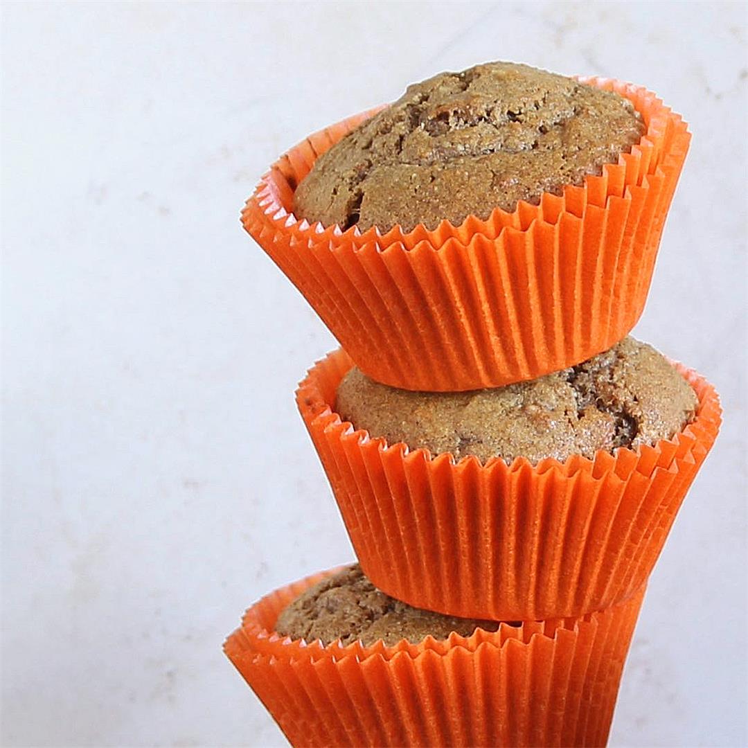 Spiced Gluten Free Sweet Potato Muffins