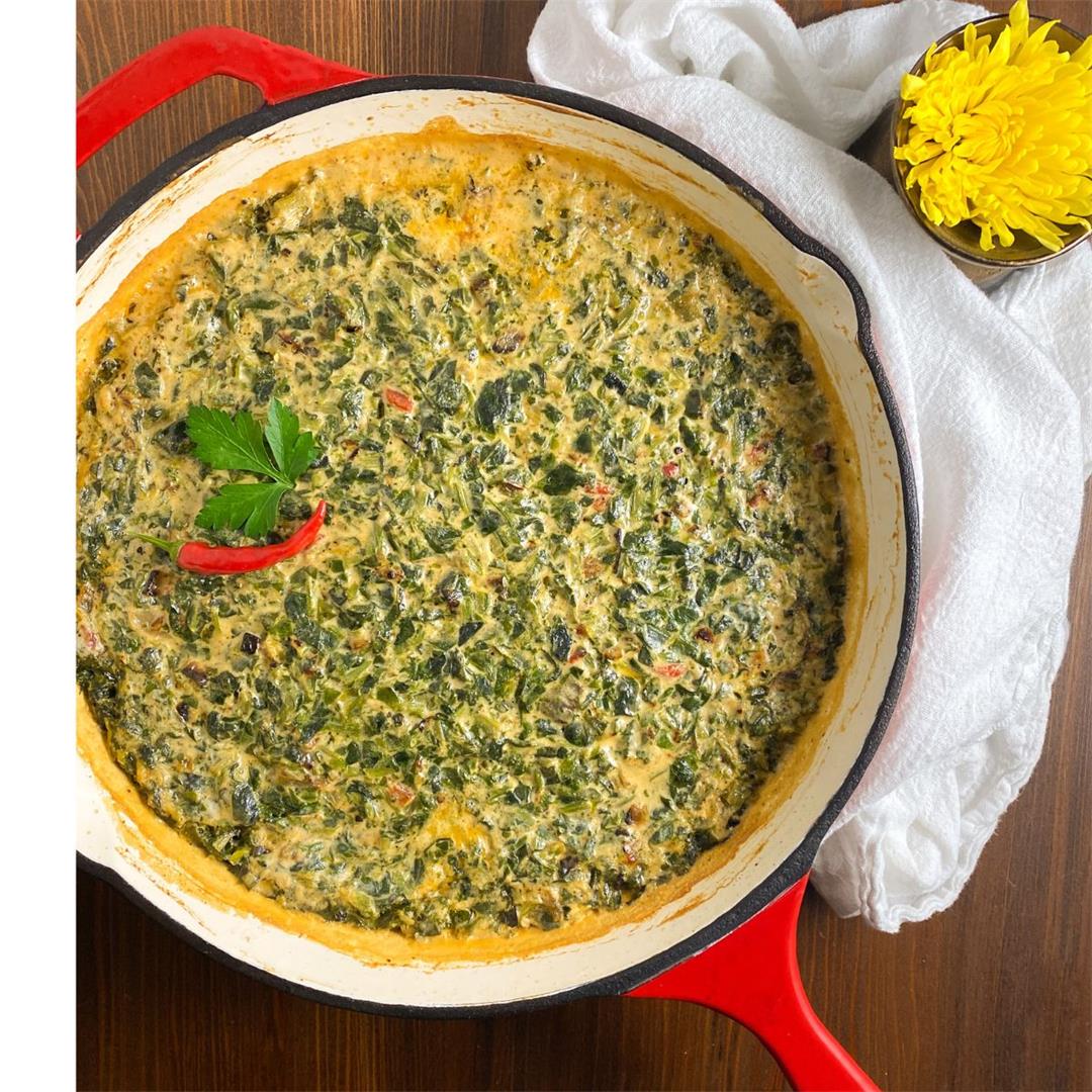 Cajun Creamed Spinach