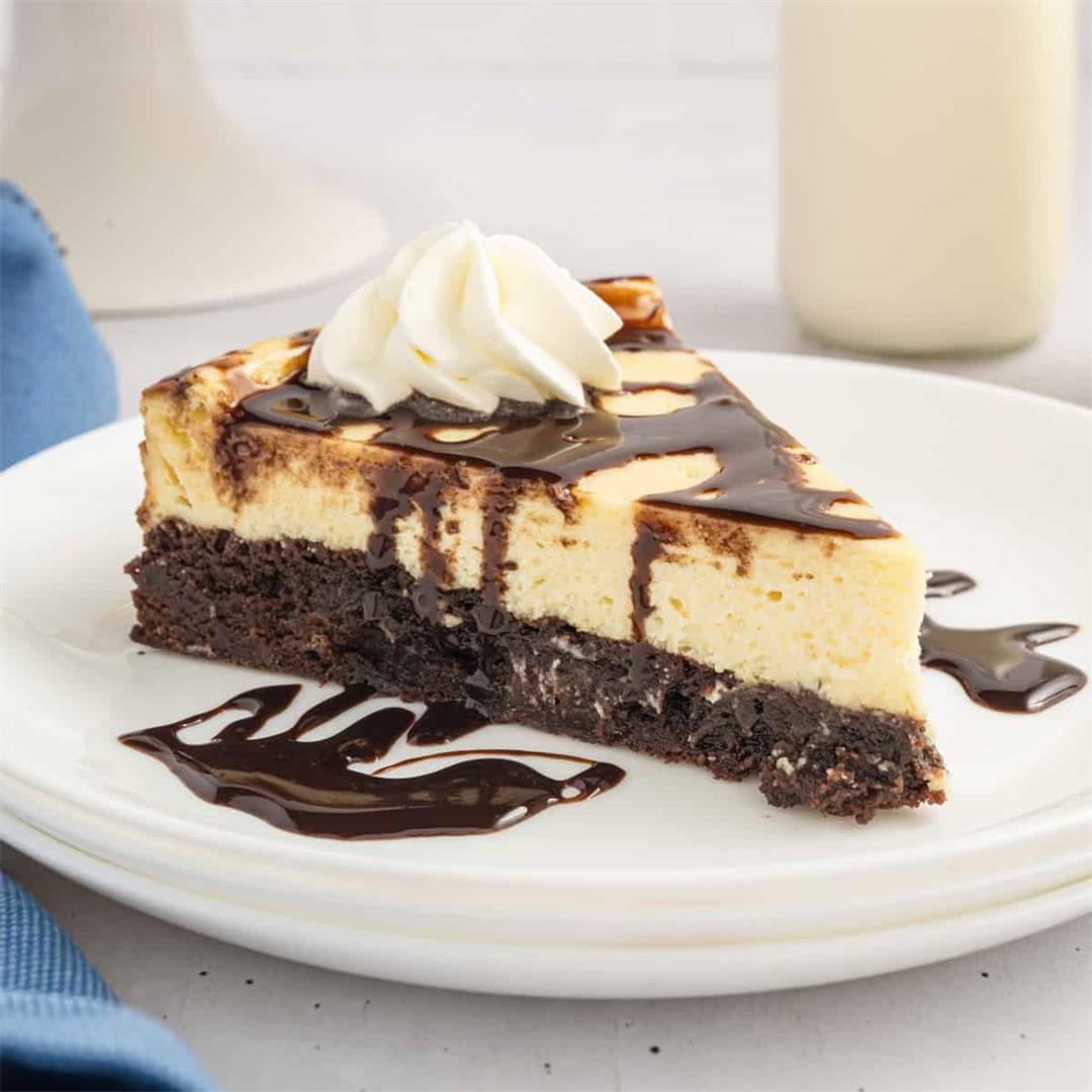 Brownie Bottom Cheesecake