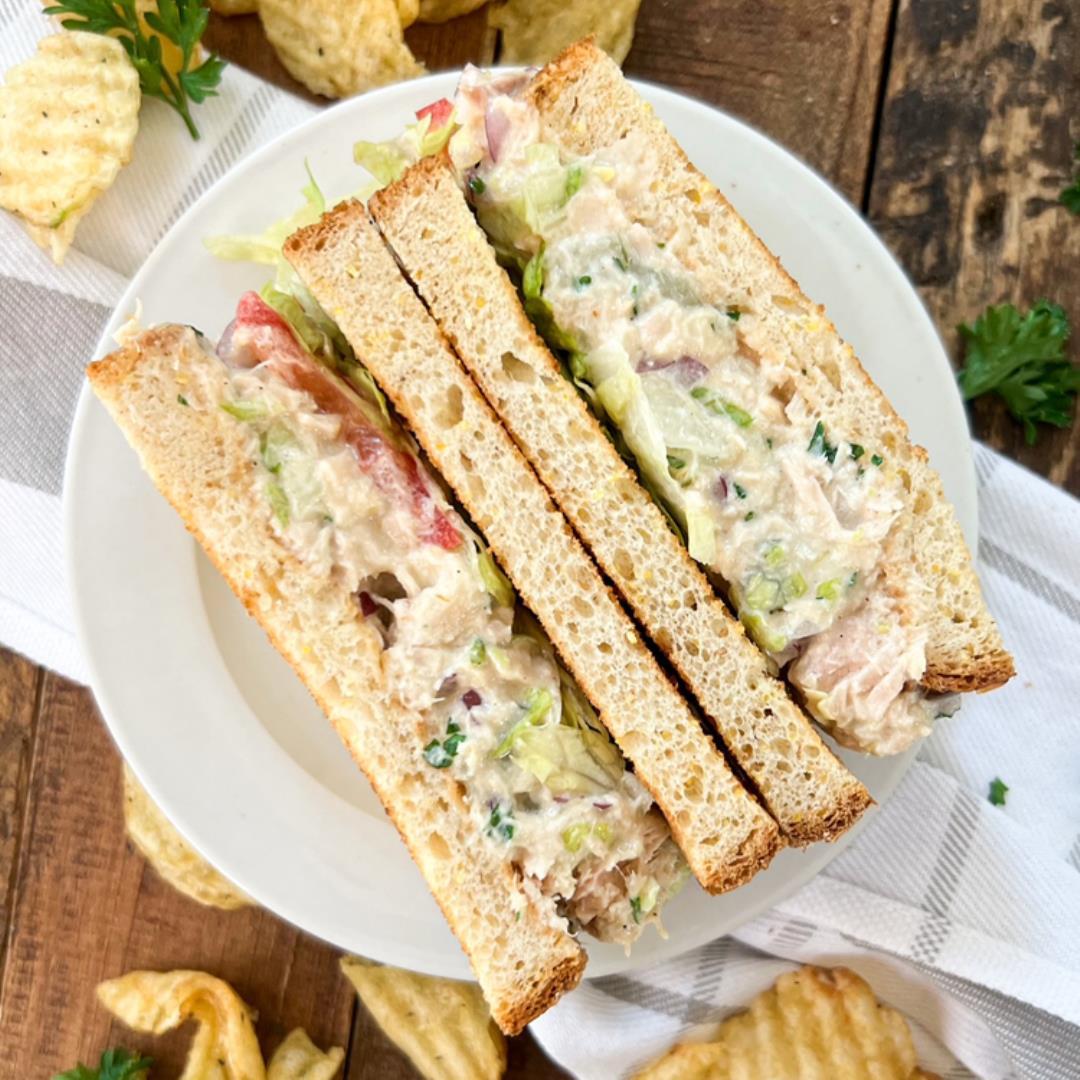 “Better than Deli” Tuna Salad Sandwich | EASY 10 Minute Recipe