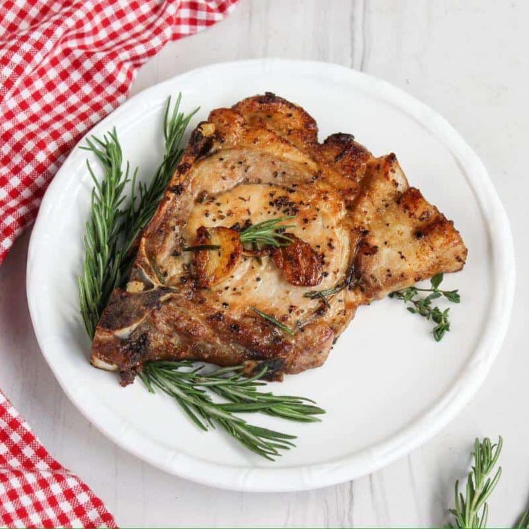 Flipping Fantastic Pan Fried Pork Chops