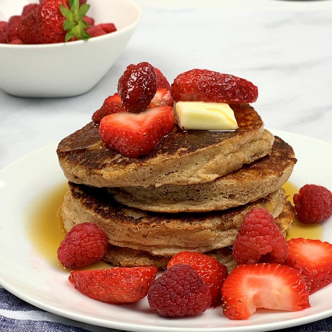 Whole Wheat Cottage Cheese Pancakes – A Gourmet Food Blog