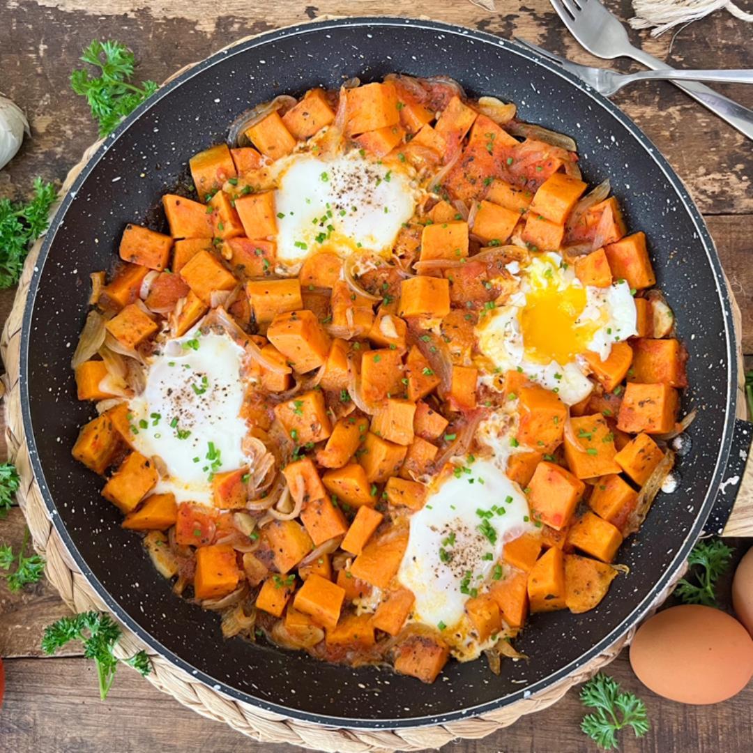 Sweet Potato and Egg Skillet | Heart-Healthy Recipe