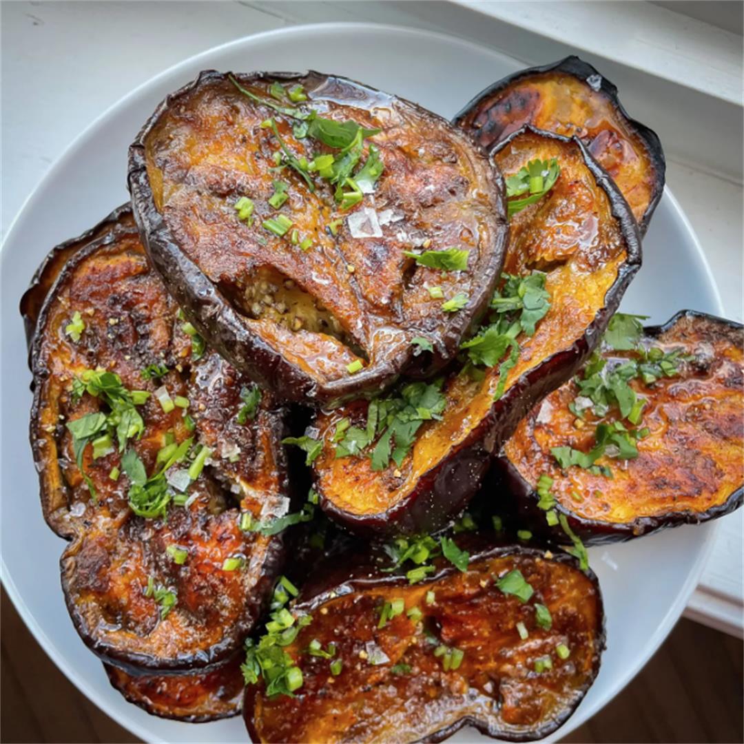 Easy Roasted Eggplant