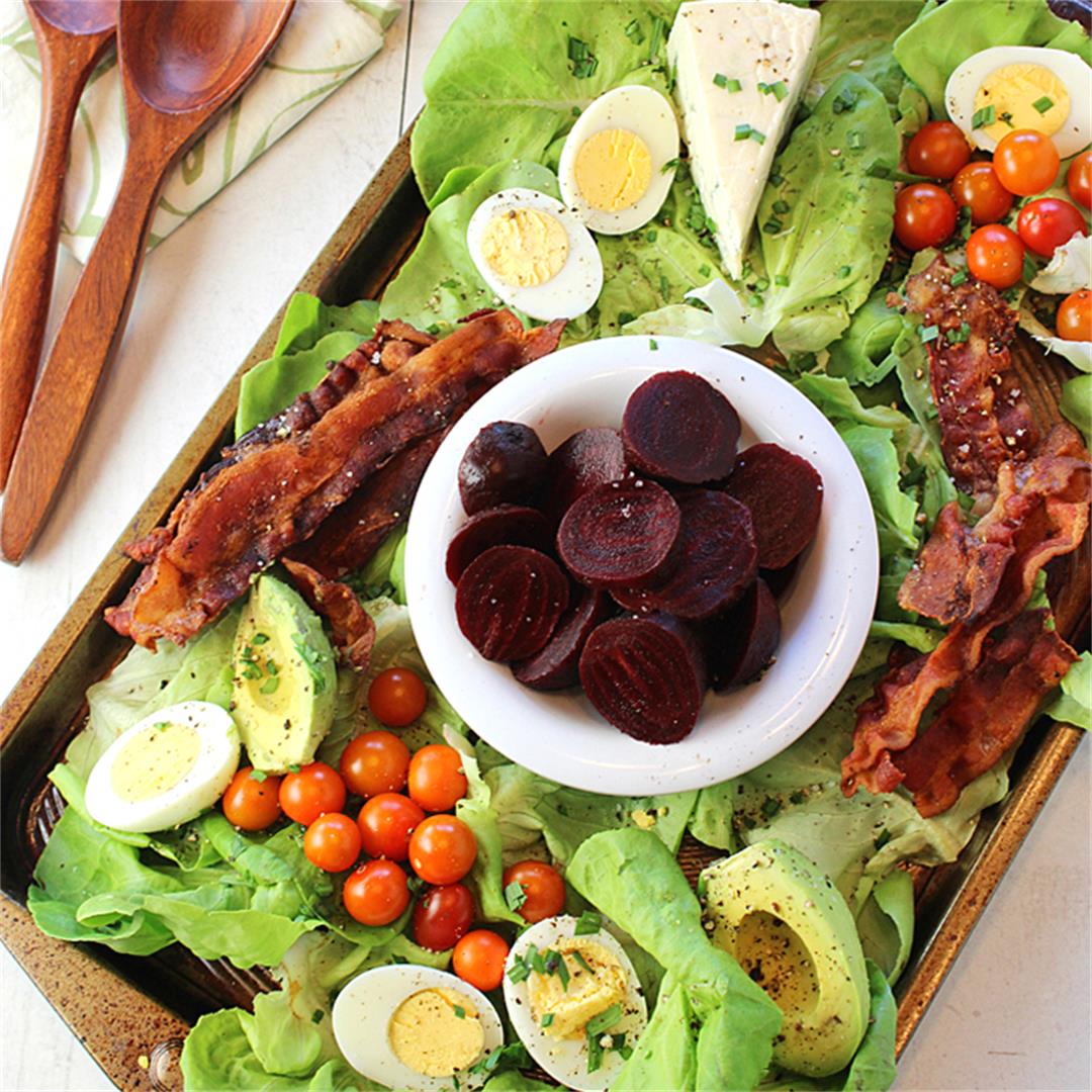 A Cobb salad for sharing