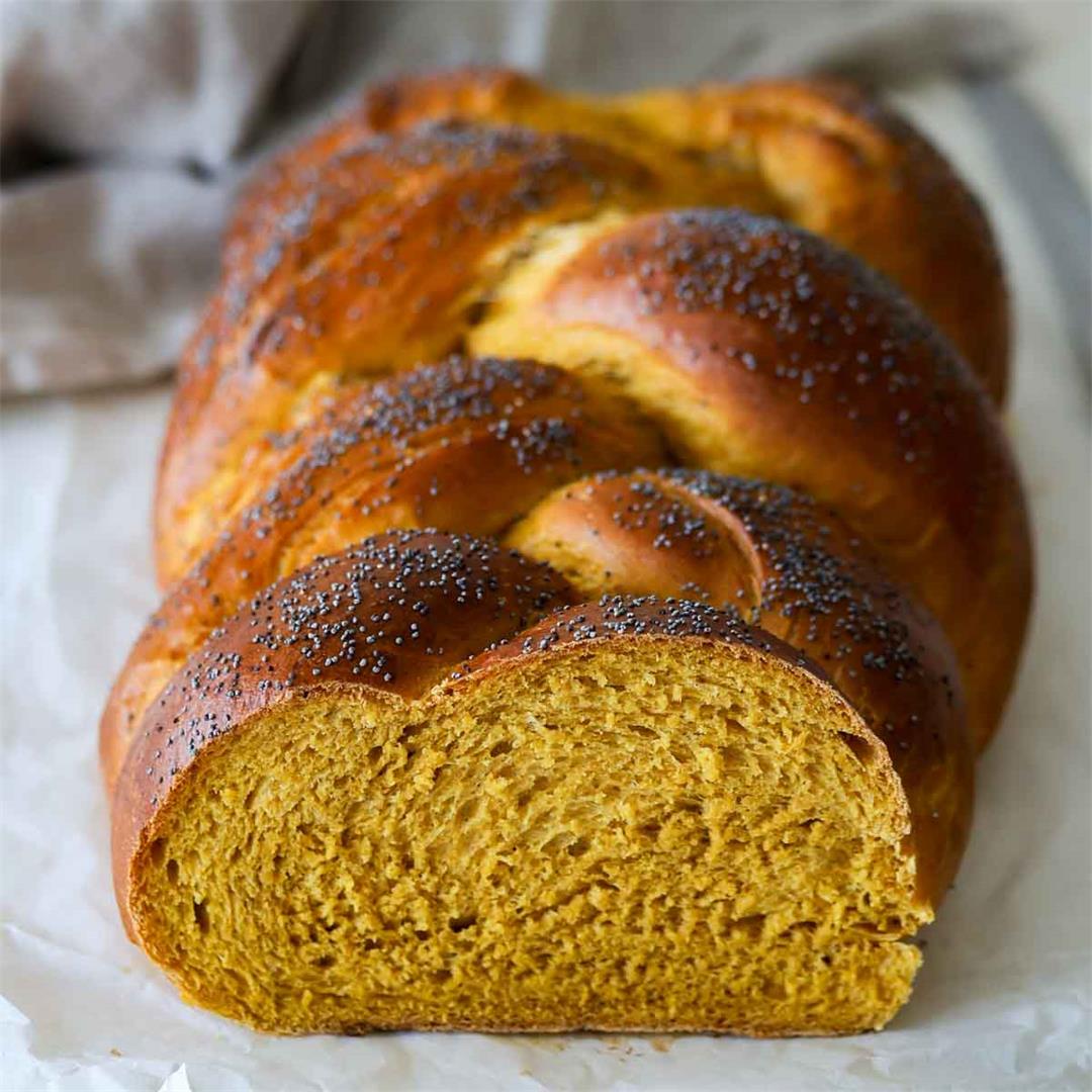 Pumpkin Challah – Milk and Pop