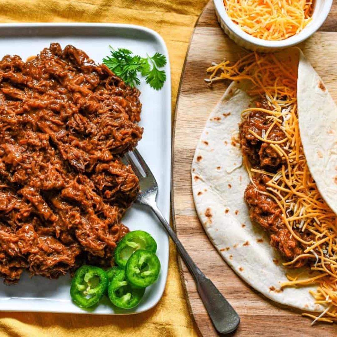 Easy Crock Pot Pulled Goose Tacos