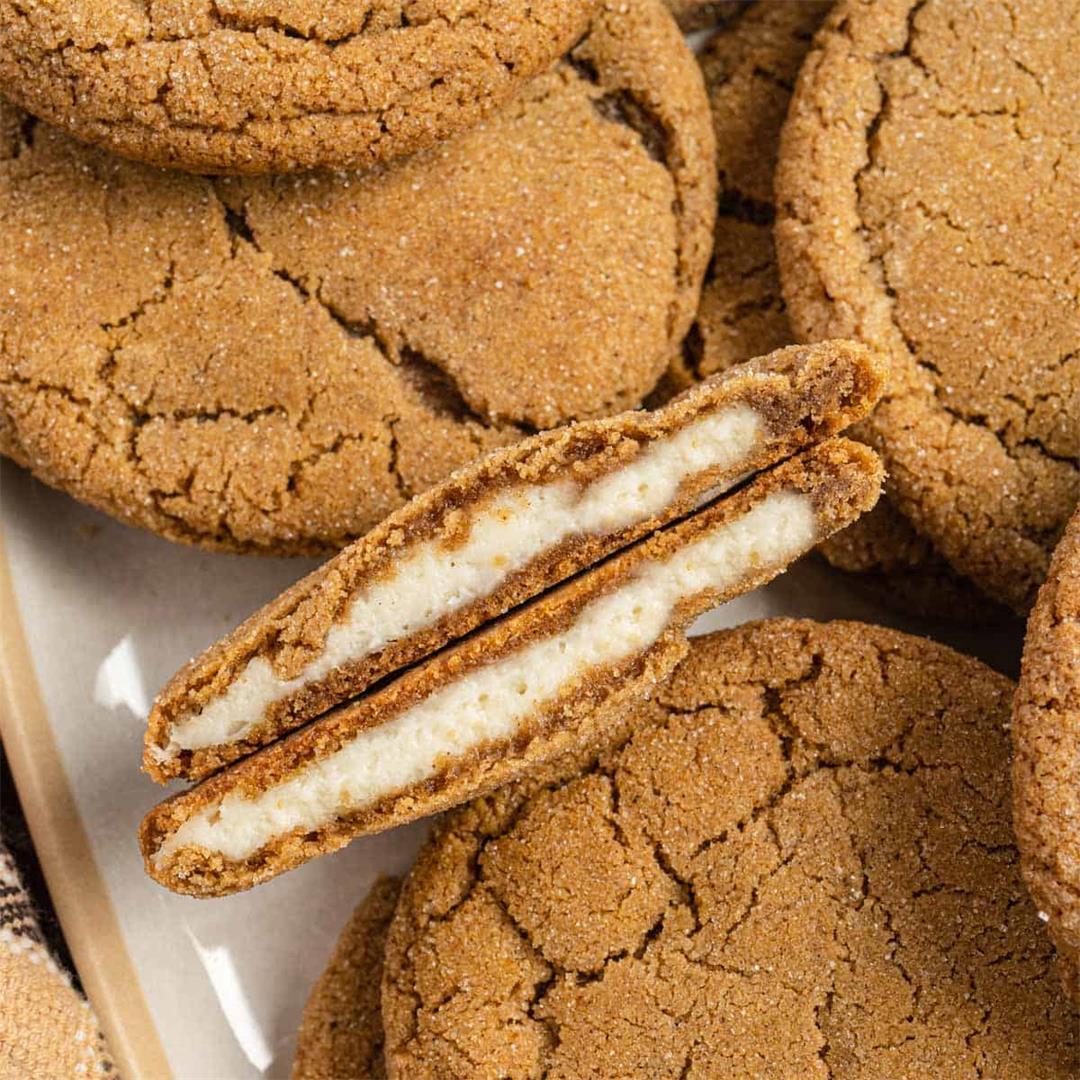 Pumpkin Cheesecake Cookies