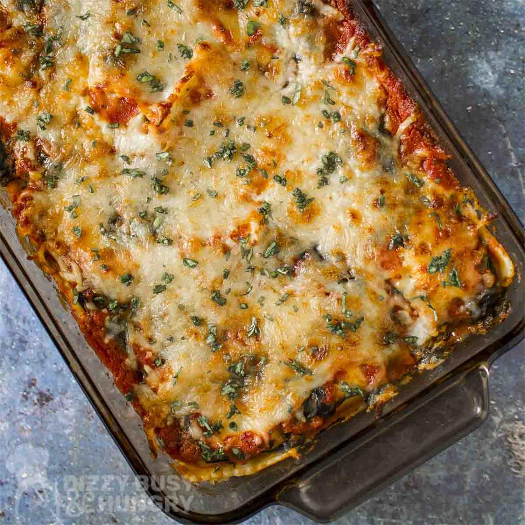 Baked Ravioli Casserole (Lasagna Shortcut!)