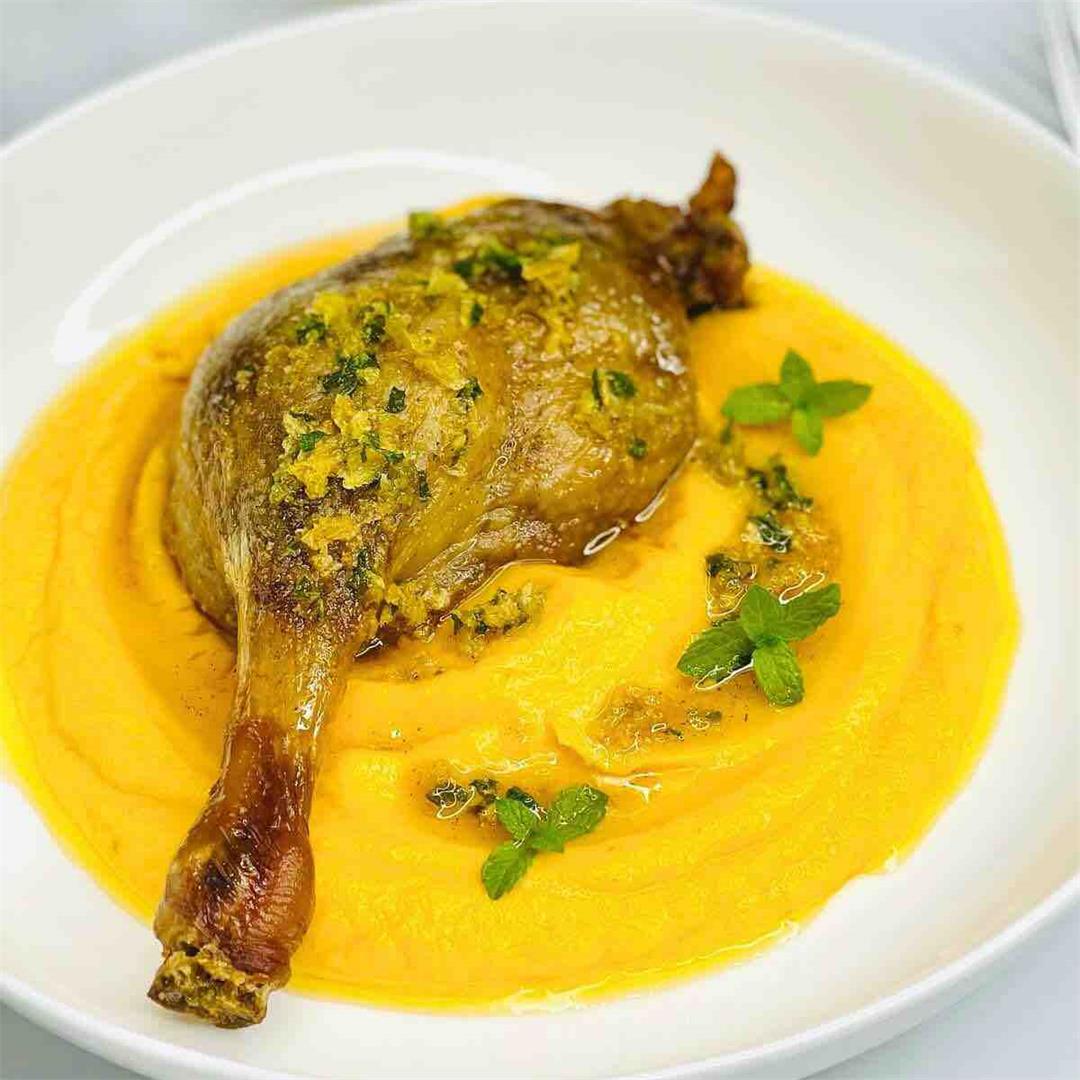 Oven Roasted Duck with Butternut Squash Puree - Join Your Life