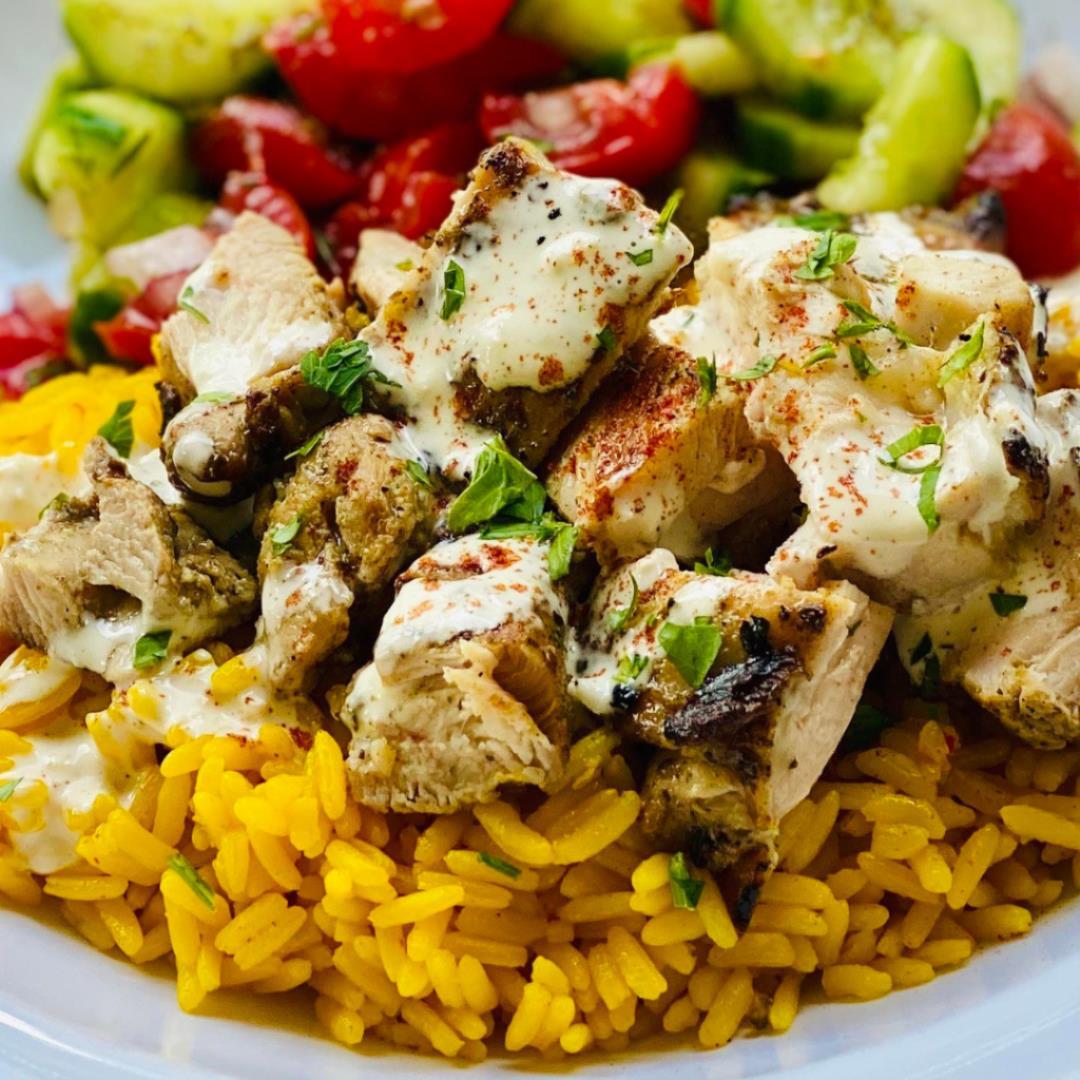 One-Pot Chicken Shawarma & Rice