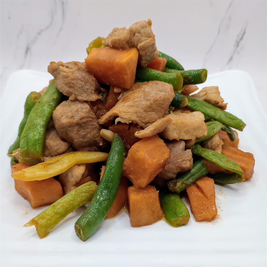 Pork Stir Fry With Green Beans