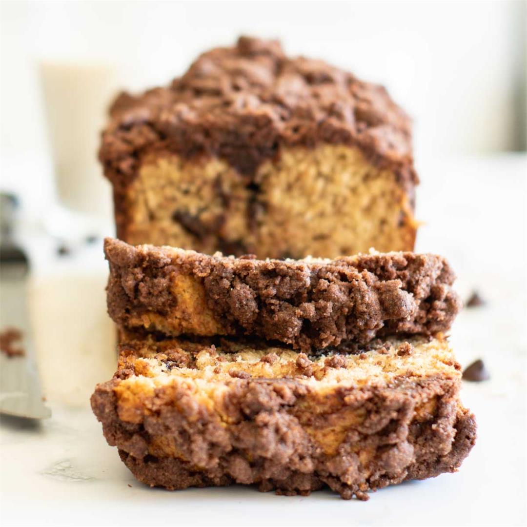 Sourdough Chocolate Chip Banana Bread – Milk and Pop