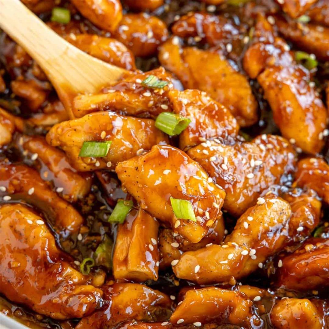 Bourbon Chicken