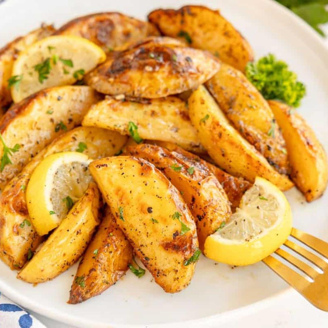 Greek Lemon Potatoes