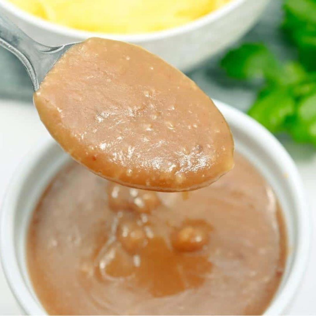 Creamy and Delicious Brown Gravy Made Without Drippings