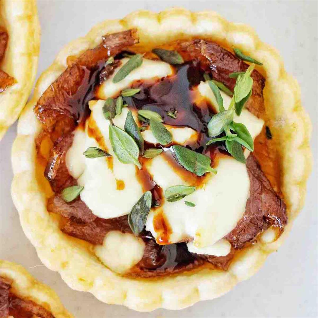 Easy Caramelised Onion Tarts