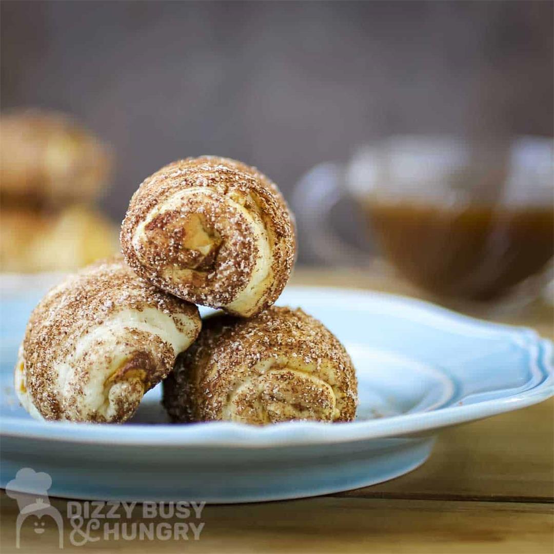 Pumpkin Cream Cheese Crescent Rolls