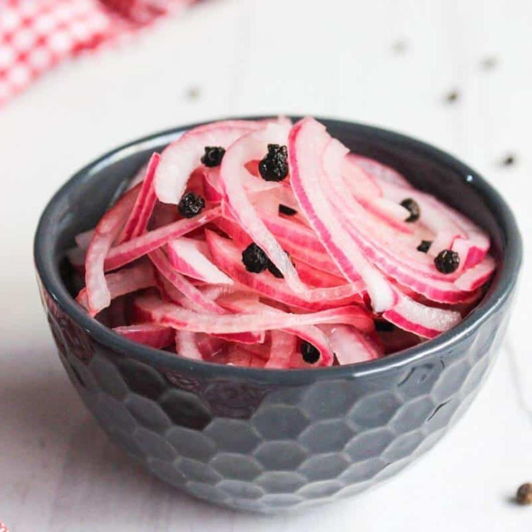 No-Fuss Pickled Red Onions to Add Tangy Flavor to Your Meals