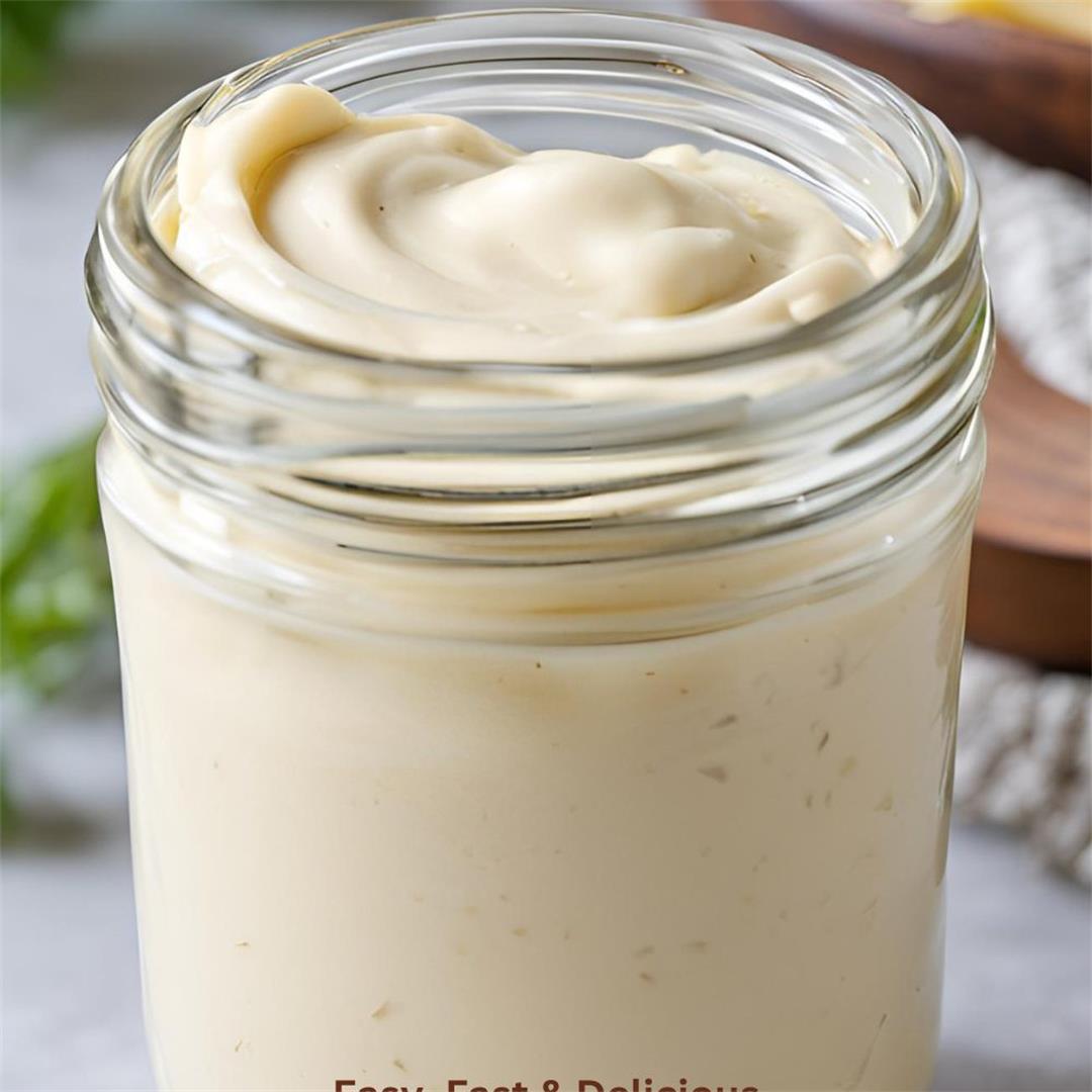 Homemade Mayonnaise with 4 Ingredients - Join Your Life