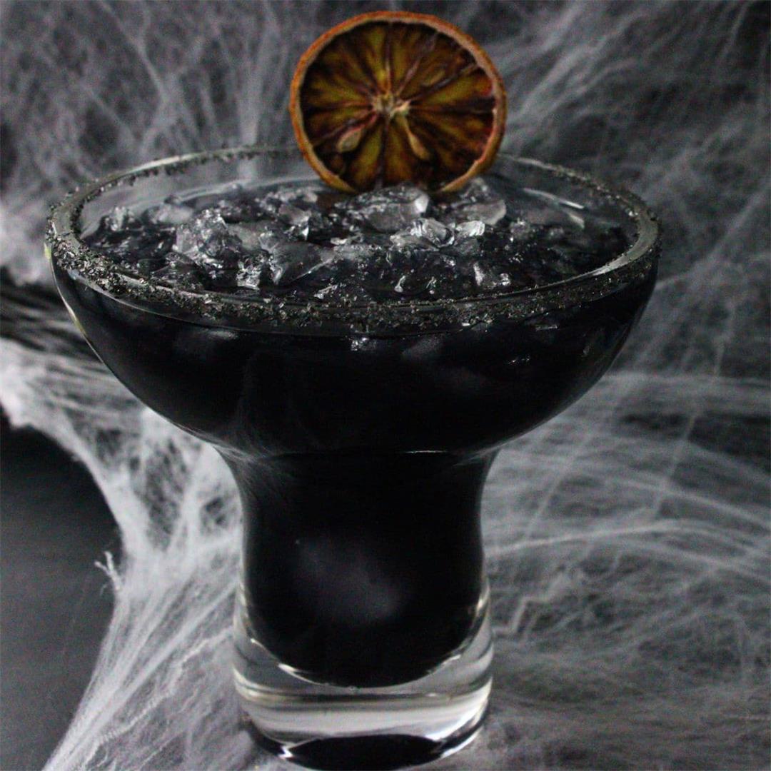 Black Margarita: Spooky Cocktail Recipe