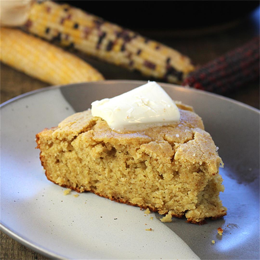 The most flavorful masa harina cornbread