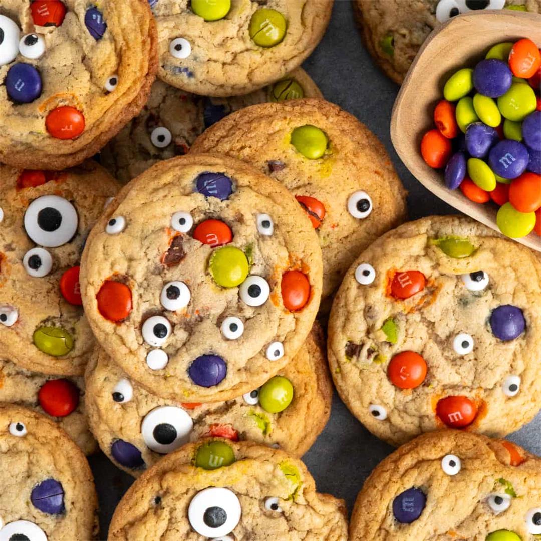 Halloween Monster Cookies