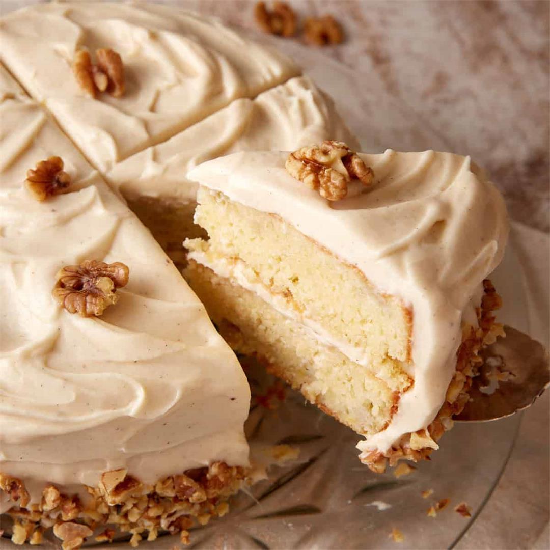 Banana Layer Cake With Cream Cheese Frosting