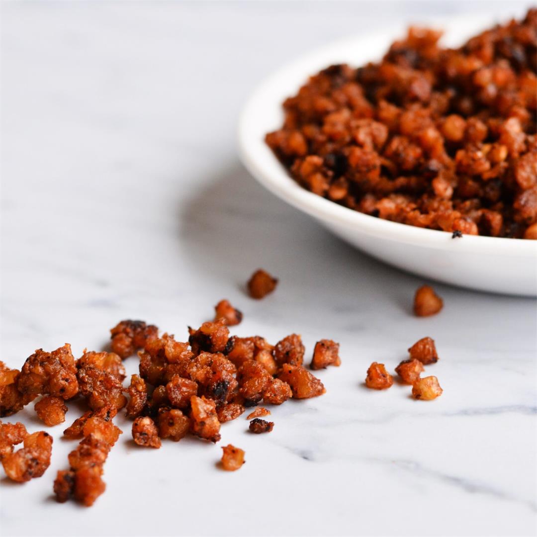 Quinoa Bacon Bits