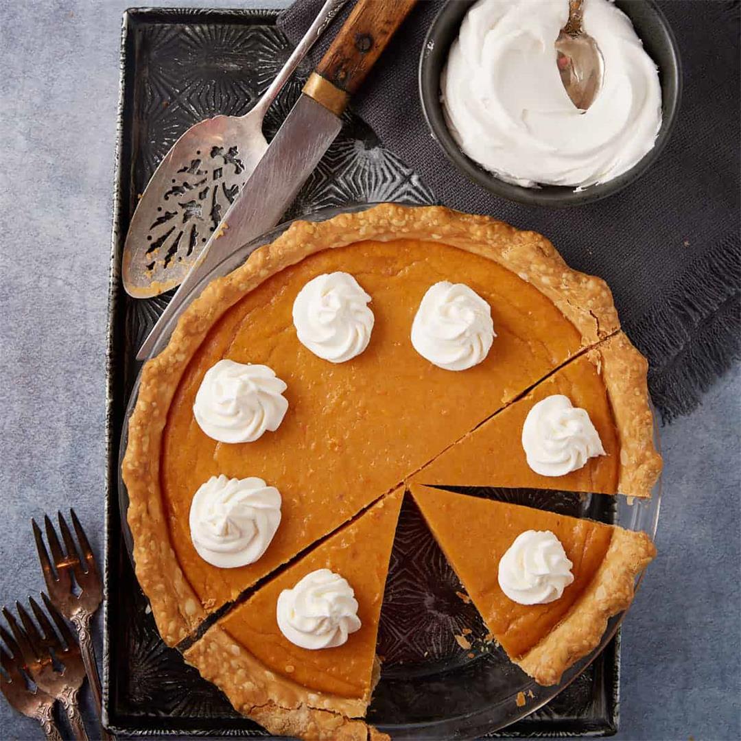 A Foolproof Sweet Potato Pie Recipe Made with Condensed Milk