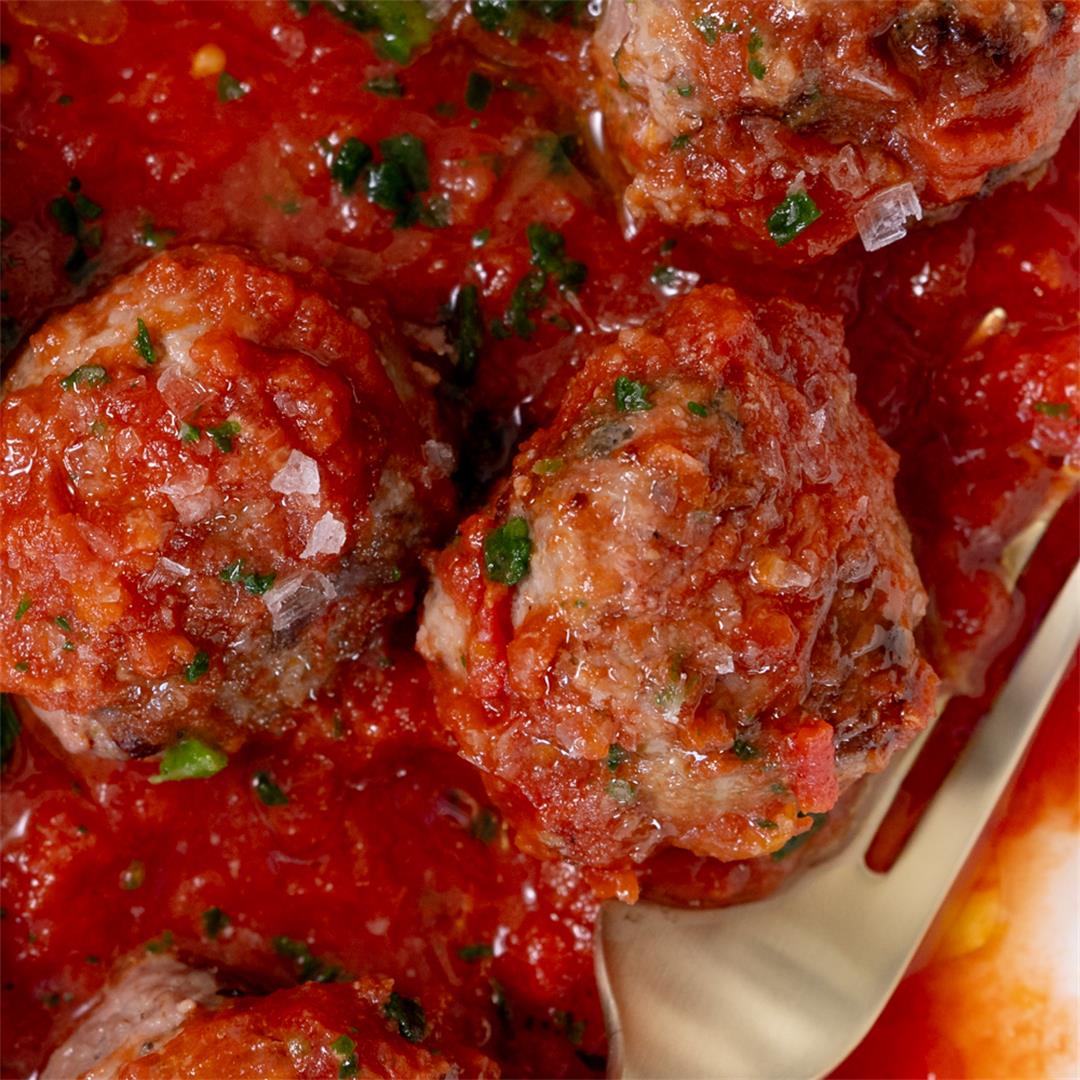 Meatballs and Tomato