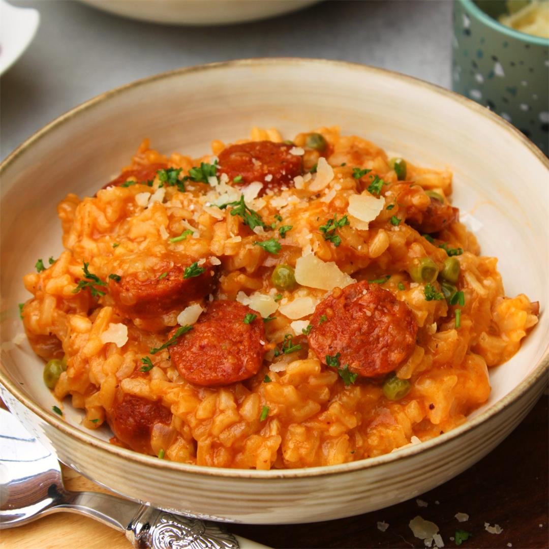 Tomato & Chorizo Risotto