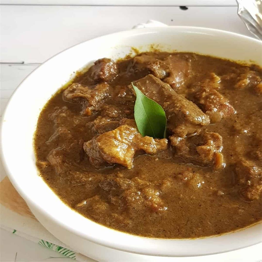 Chettinad Mutton Kulambu |