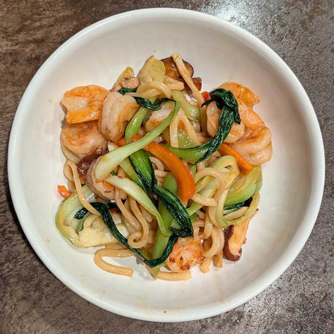 Udon Noodle Stir Fry