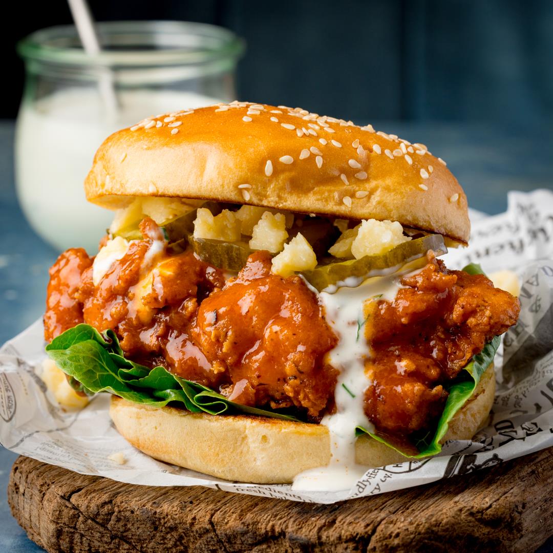 Buffalo Chicken Burger