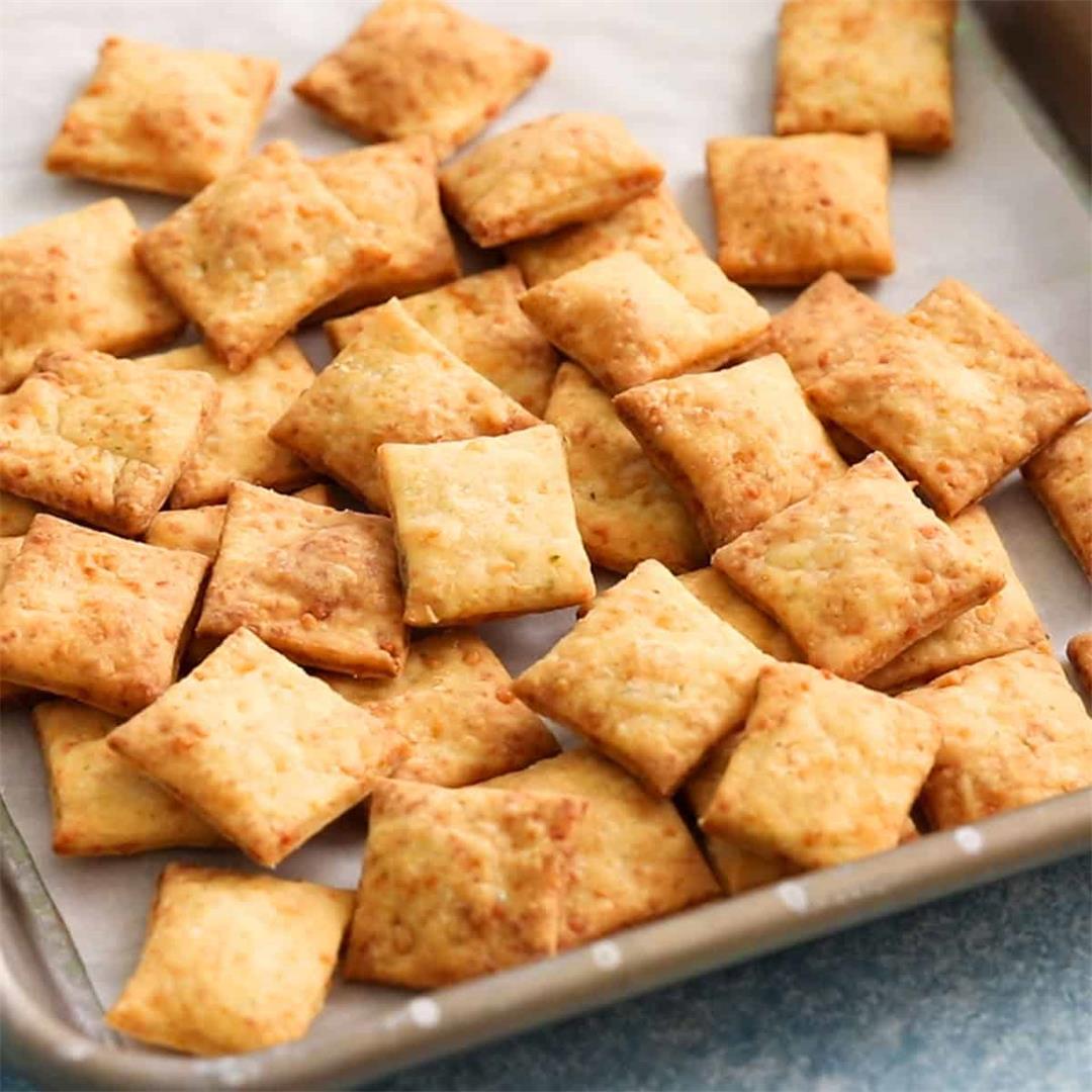 Parmesan Crackers {Video}