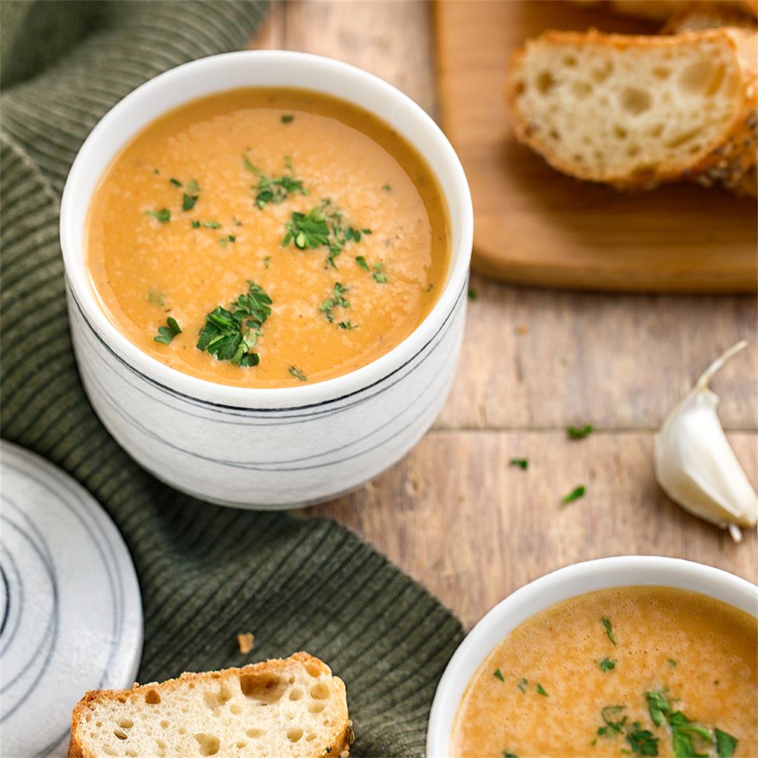 Garlic Bread Soup