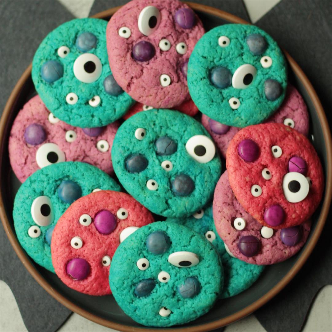 Allergy-Friendly Halloween Monster Cookies