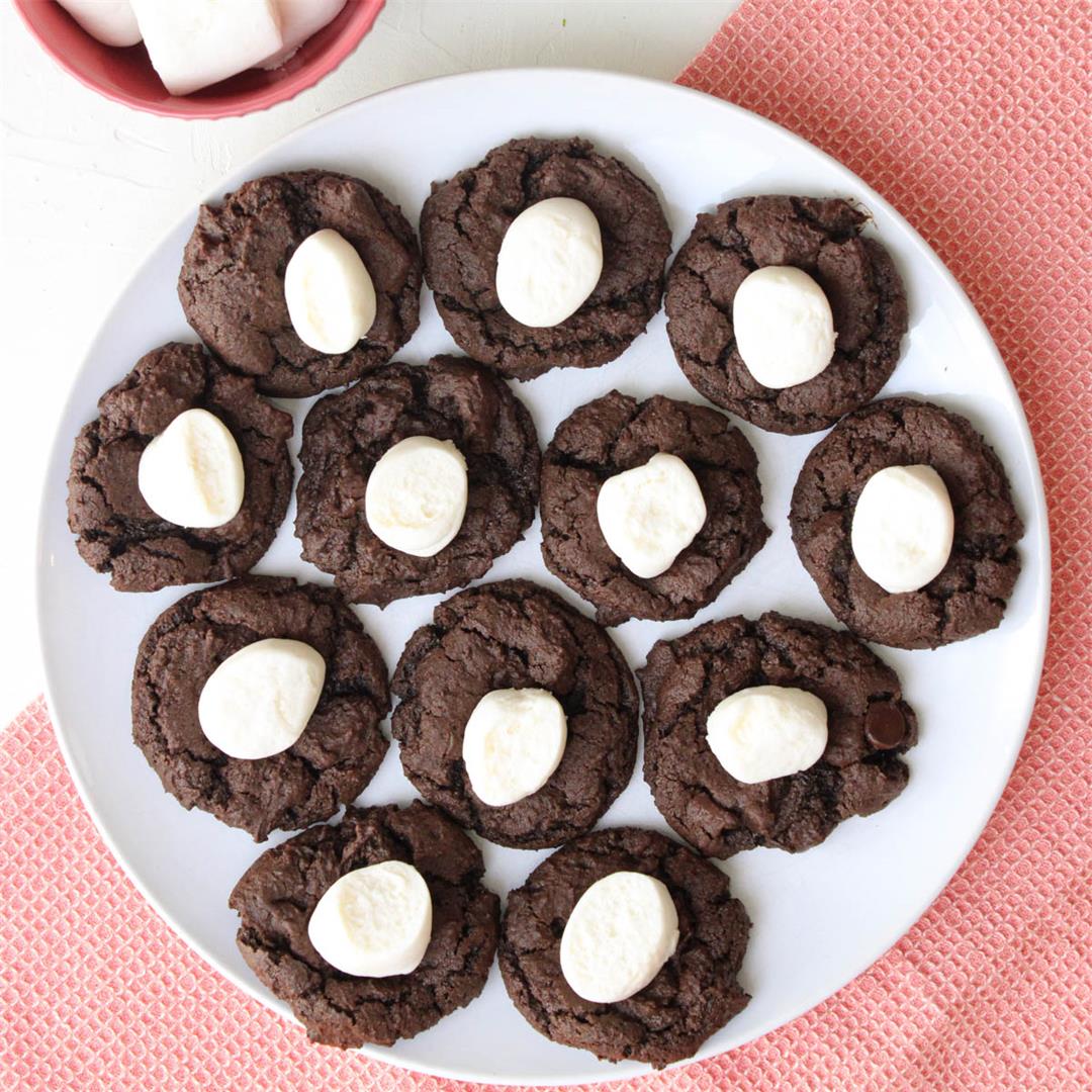 Vegan Mexican Hot Chocolate Cookies