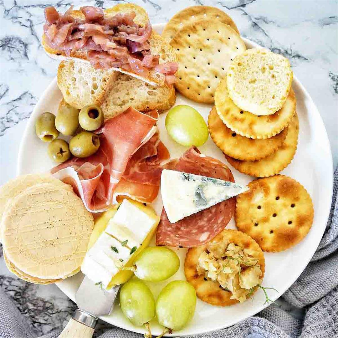 Baked Camembert Platter