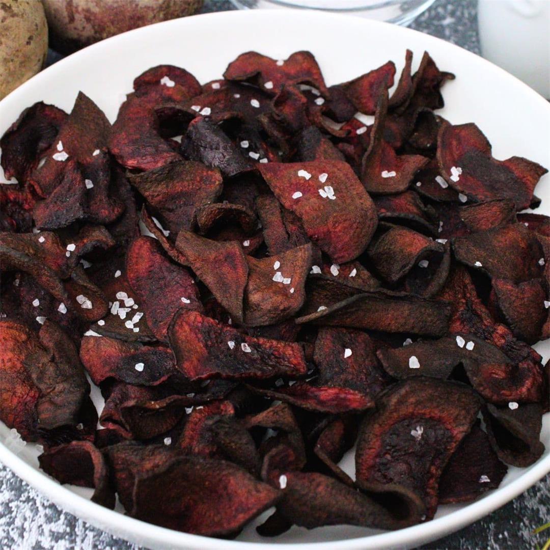 Crispy Air Fryer Beet Chips