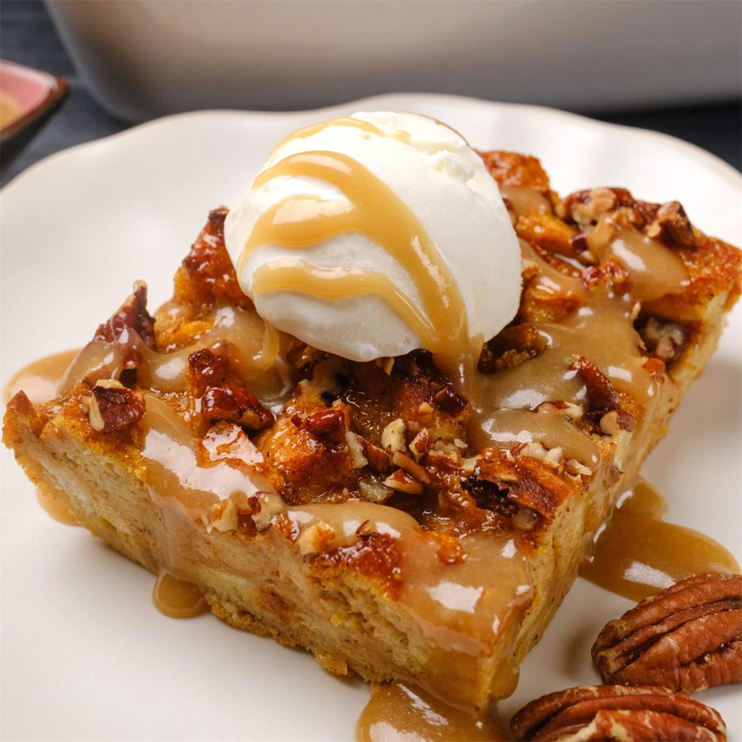 Pumpkin Bread Pudding