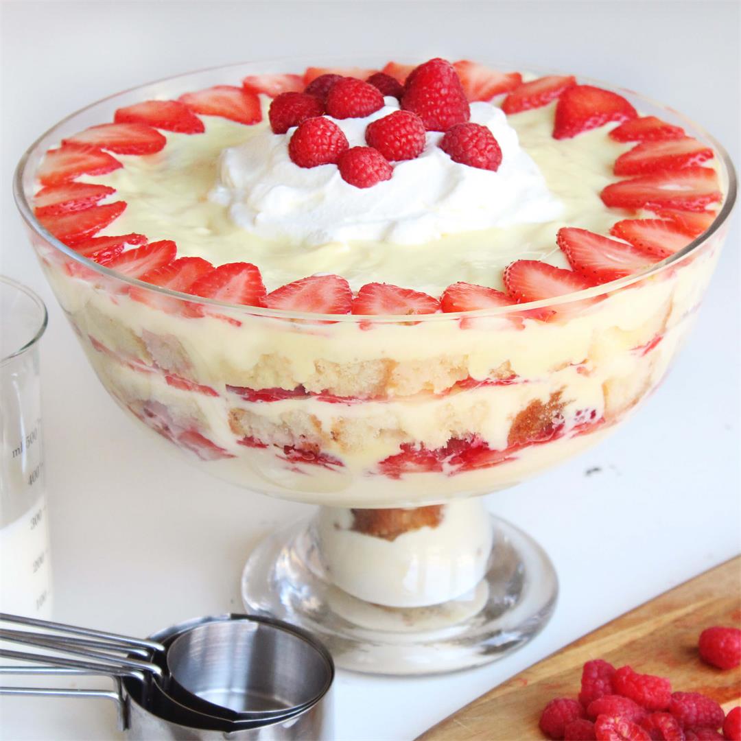 Strawberry trifle