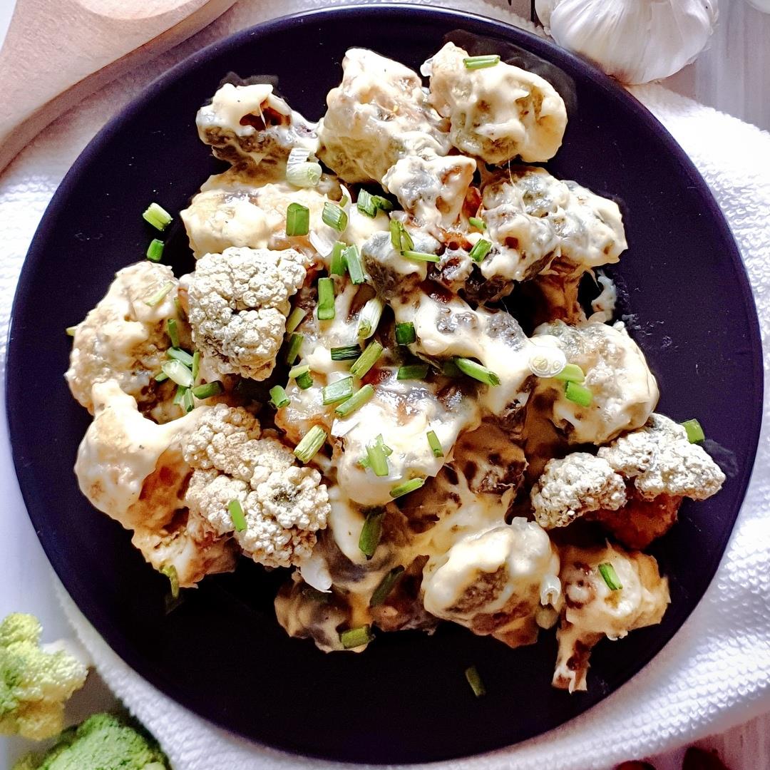 HOMEMADE Batter Fried Broccoli (with Creamy Sauce Recipe)