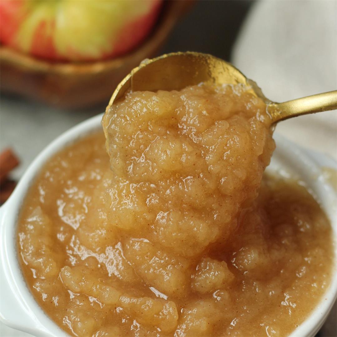 Easy Crockpot Applesauce