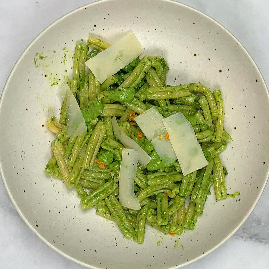 Pasta with Orange Pistachio Pesto – A Gourmet Food Blog