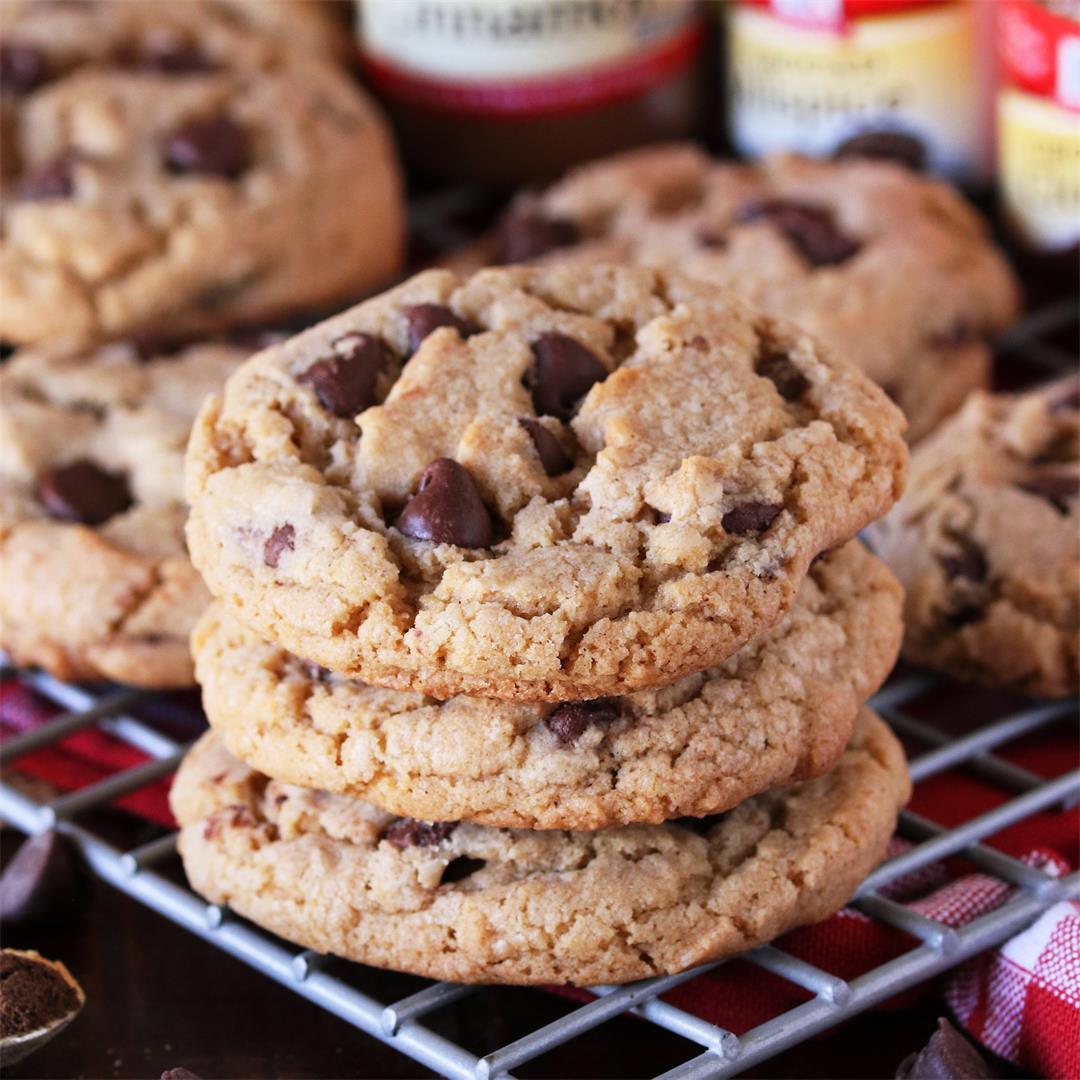 Spiced Browned Butter Chocolate Chip Cookies